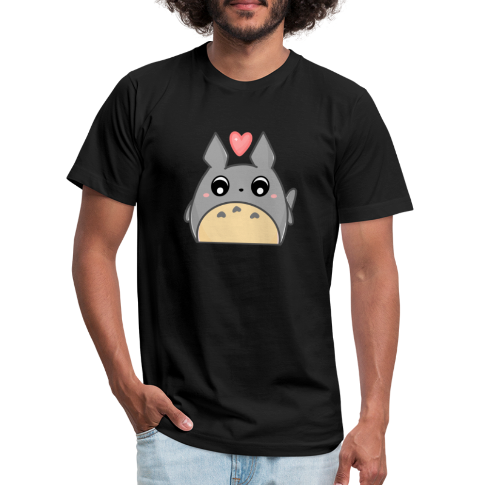 Totoro Heart - black