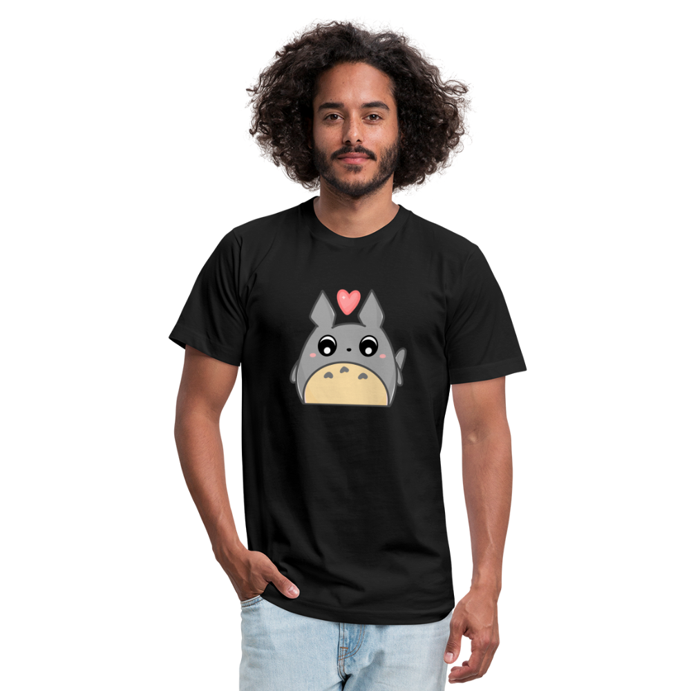 Totoro Heart - black