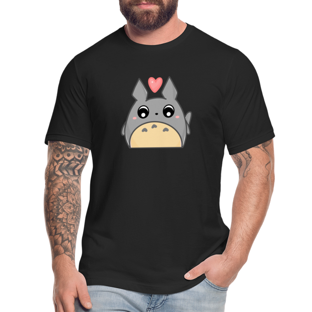 Totoro Heart - black