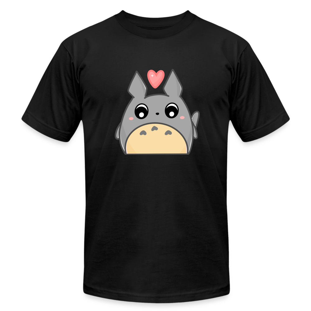 Totoro Heart - black